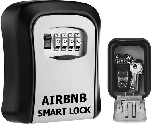 Κλειδοθήκη Τοίχου Μεταλλική με Συνδυασμό 9.4x4x11.3cm