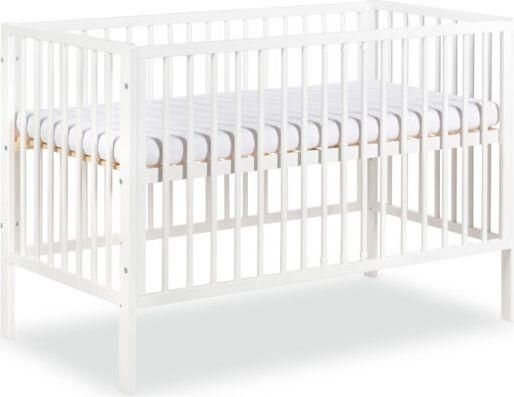 Κούνια Klups για Στρώμα 60x120cm Frank Λευκό