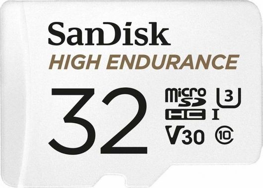 Sandisk High Endurance microSDHC 32GB Class 10 U3 V30 UHS-I με αντάπτορα
