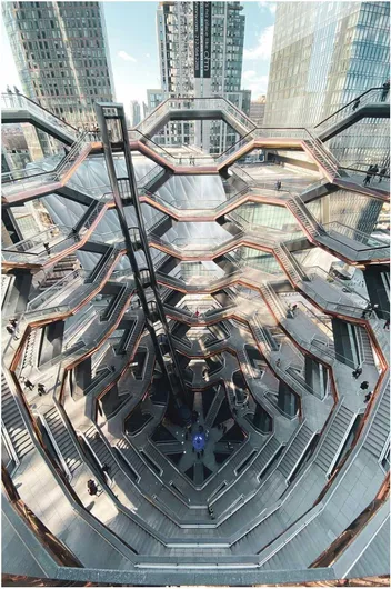 Πίνακας Modern Architectural Structure Σύγχρονη Αρχιτεκτονική Δομή 60x90cm