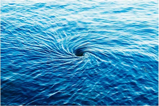 Πίνακας Whirlpool in the Sea Δίνη στη Θάλασσα 200x130cm