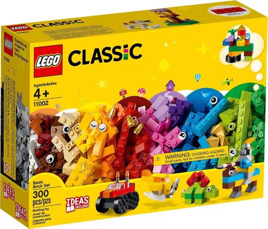 Lego Classic: Basic Brick Set για 4+ Ετών #11002