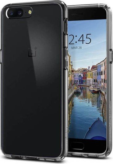Spigen Ultra Hybrid Back Cover Συνθετική Διάφανο OnePlus 5