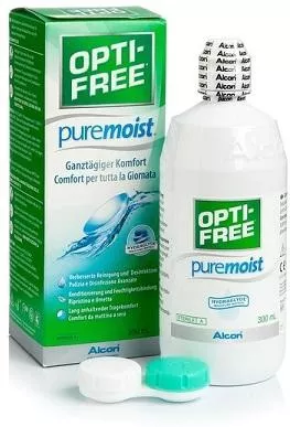 Υγρό Φακών Επαφής Alcon Opti-Free Pure Moist 300ml