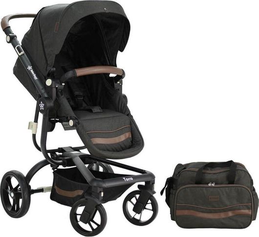 Καρότσι Μωρού Bebe Stars Torro από Νεογέννητα Γκρι