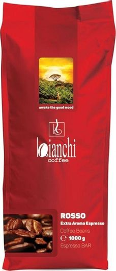 Καφές Bianchi Coffee Espresso Rosso Extra Aroma σε Κόκκους 1000gr