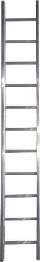 Σκάλα Αλουμινίου Bormann Lite BHL1011 με 11 Σκαλοπάτια 290cm