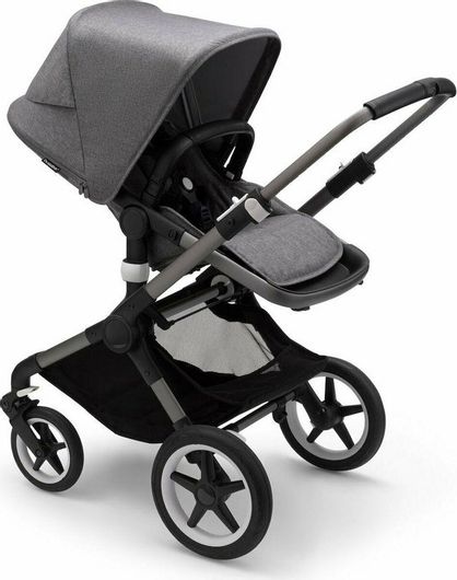 Πολυκαρότσι Bugaboo 2 σε 1 από Νεογέννητα Μαύρο