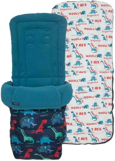 Ποδόσακος Καροτσιού Cosatto D is for Dino με Fleece Επένδυση 85x48cm