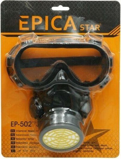 Μάσκα Ολόκληρου Προσώπου Epica Star EP-50273 για Χημικά