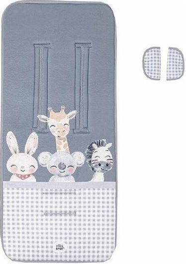 Κάλυμμα Καροτσιού Interbaby OC059 Animales Γαλάζιο