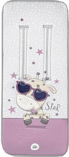 Κάλυμμα Καροτσιού Interbaby OC058 Jirafa Star Μοβ