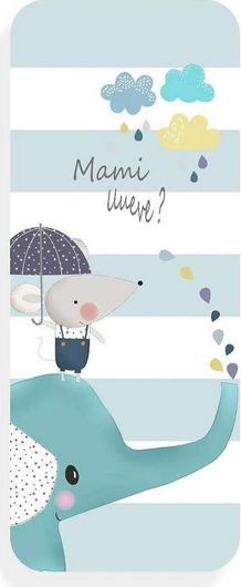 Κάλυμμα Καροτσιού Interbaby OC022 Ελεφαντάκι Mint