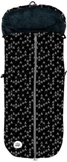 Ποδόσακος Καροτσιού Interbaby Montan Universal με Βελούδινη Επένδυση 90x46cm