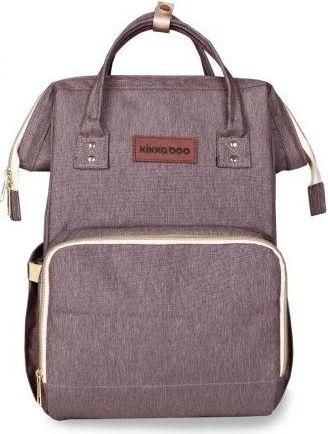 Τσάντα-Αλλαξιέρα Kikka Boo Siena Brown Πλάτης 27x21x42cm Καφέ