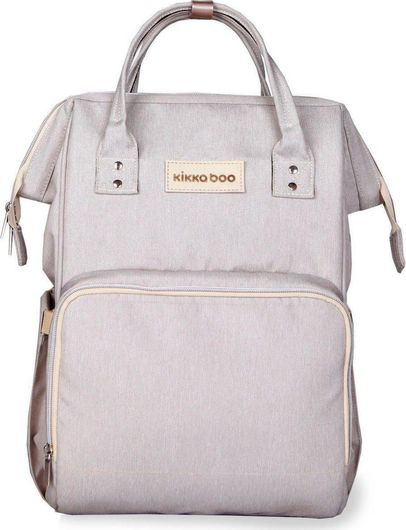 Τσάντα-Αλλαξιέρα Kikka Boo Siena Grey Πλάτης 27x21x42cm Γκρι
