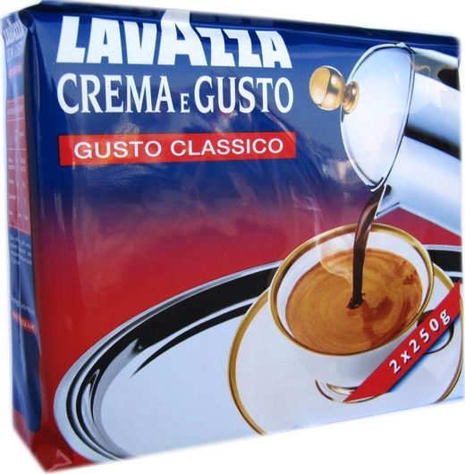 Καφές Espresso Lavazza Crema e Gusto 2x250gr