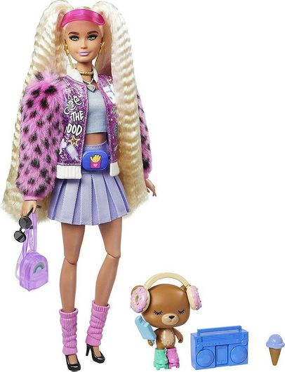 Barbie Extra Blonde Pigtails για 3+ Ετών