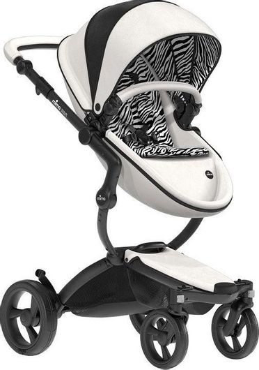 Πολυκαρότσι Mima 2 σε 1 από Νεογέννητα Λευκό