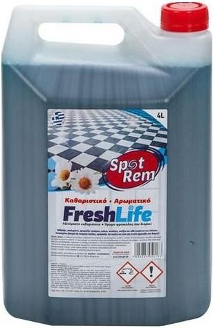 Καθαριστικό Υγρό Spot Rem Fresh Life Επαγγελματικό Γενικής Χρήσης Fresh Life 4lt