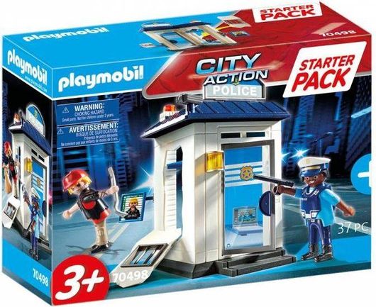 Playmobil City Action Starter Pack Αστυνομικό Τμήμα για 3 ετών