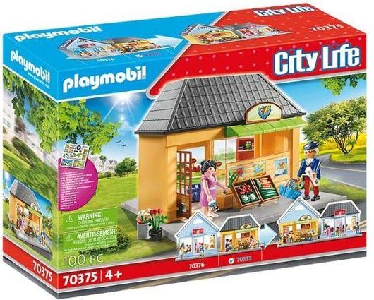 Playmobil City Life Grocery Store για 4 ετών