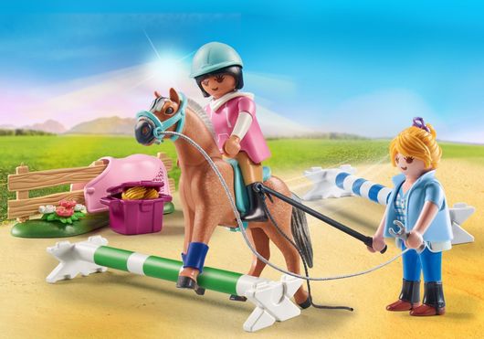 Playmobil Country Riding Lesson για 4+ Ετών #71242