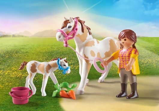 Playmobil Country Horse with Foal για 4+ Ετών #71243