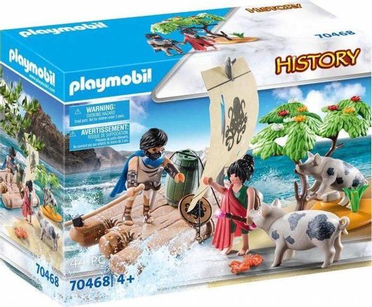 Playmobil History Ο Οδυσσέας και η Κίρκη για 4+ Ετών #70468