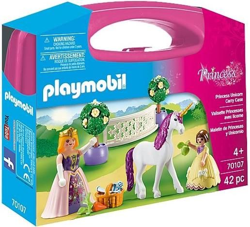 Playmobil Princess Unicorn Carry Case L για 4+ Ετών #70107