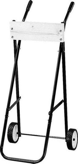 Καρότσι Εξωλέμβιας Μηχανής Seaflo για Φορτίο Βάρους έως 50kg Μαύρο 