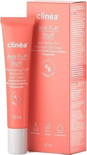 Κρέμα Ματιών Clinea Anti-Puff Stuff Gel για Λάμψη με Υαλουρονικό Οξύ 15ml