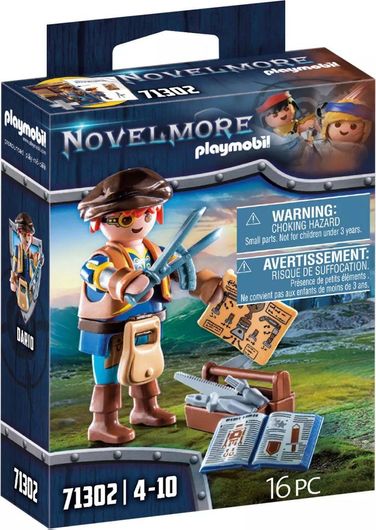 Playmobil Novelmore Ο Dario με τα Εργαλεία του για 4+ Ετών #71302