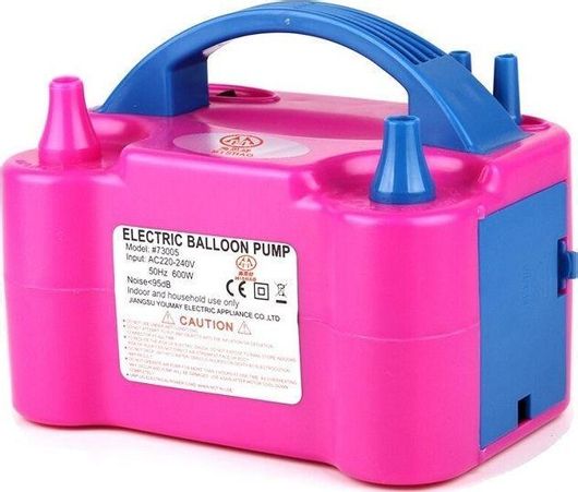 Ηλεκτρική Τρόμπα Φουσκώματος Μπαλονιών Ροζ