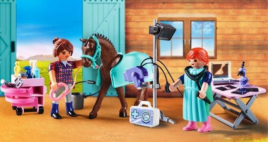 Playmobil Country Κτηνιατρείο Αλόγων για 4+ Ετών #71241