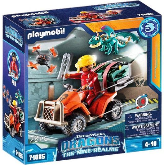 Playmobil Dragons The Nine Realms - Phil για 4+ Ετών #71085
