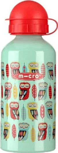 Micro Κουκουβάγια Παιδικό Παγούρι Αλουμινίου Γαλάζιο 750ml