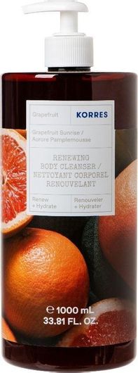 Αφρόλουτρο Korres Renewing σε Gel Grapefruit 1000ml