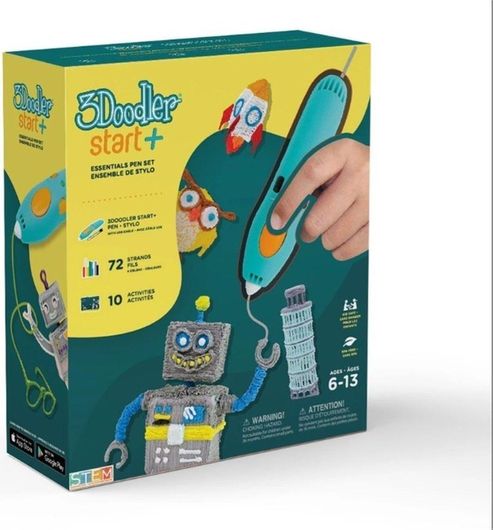 3D Printer Filament 3Doodler Start+ Essentials PenSet & 72 Strands