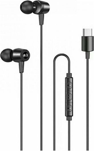Ενσύρματα Ακουστικά On Ear Type-C Tc-1 Awei Μαύρo