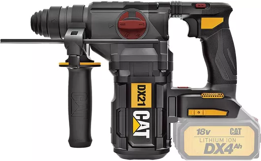 Κρουστικό Σκαπτικό Μπαταρίας CAT DX21 18V Solo με SDS Plus