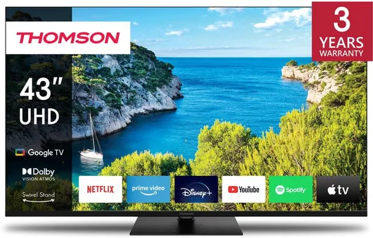 Thomson Smart Τηλεόραση 43" 4K UHD LED 43UG5C14 HDR 2024