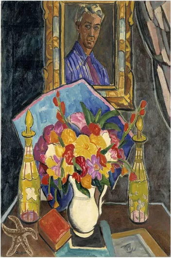 Πίνακας Myself in the Mirror, Oliver Chaffee 40x65cm