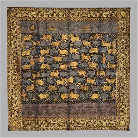 Πίνακας Pichhwai for the Festival of Cows, India, Deccan, Aurangabad (?) 140x140cm