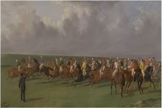 Πίνακας Silks and Satins of the Turf 120x80cm