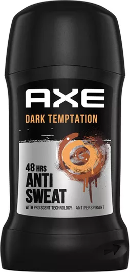 Ανδρικό Αποσμητικό Axe Dark Temptation 48h Anti Sweat & Deoderant Stick 50ml