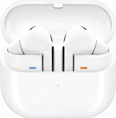 Samsung Galaxy Buds3 Pro Bluetooth Handsfree Ακουστικά με Αντοχή στον Ιδρώτα & Θήκη Φόρτισης Λευκό