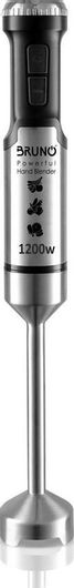 Ραβδομπλέντερ Bruno BRN-0092 με Ανοξείδωτη Ράβδο 1200W Ασημί