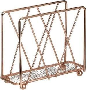 Χαρτοπετσετοθήκη Click Μεταλλική Χάλκινη 13x5x11cm 6-60-373-0022