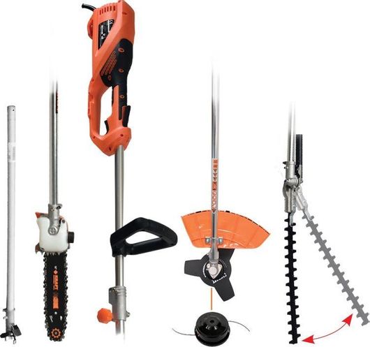 Πολυμηχάνημα Κήπου Kraft 691091 Ρεύματος με Κονταροπρίονο Χλοοκοπτικό και Μπορντουροψάλιδο